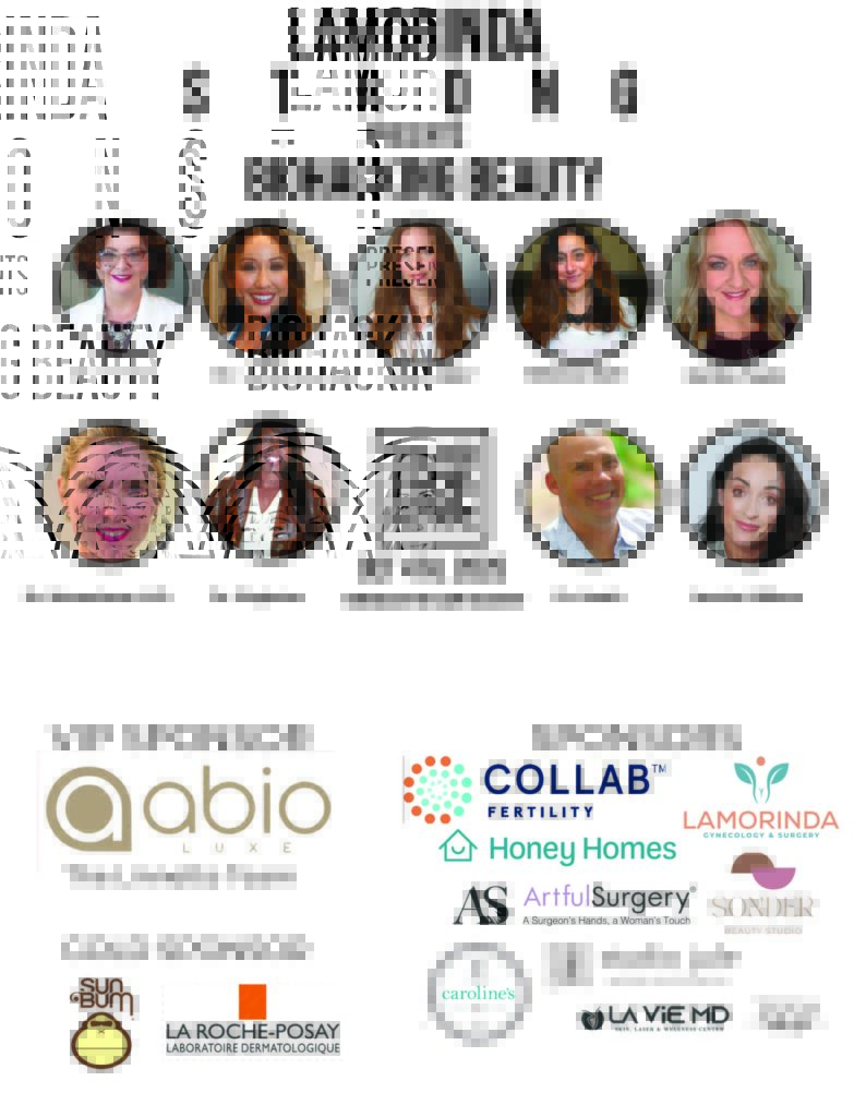 Biohacking Beauty event fundraiser poster with Dr. Tim Heath.
